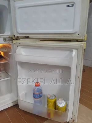 Double Door Table Top Fridge