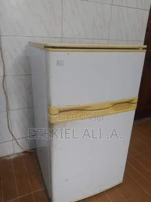Double Door Table Top Fridge