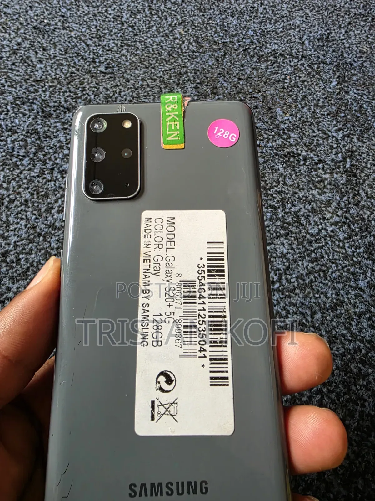 Samsung Galaxy S20+ 5G 128 GB Gray