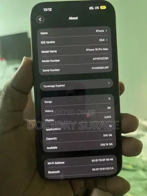 Apple iPhone 16 Pro Max 256 GB Rose Gold