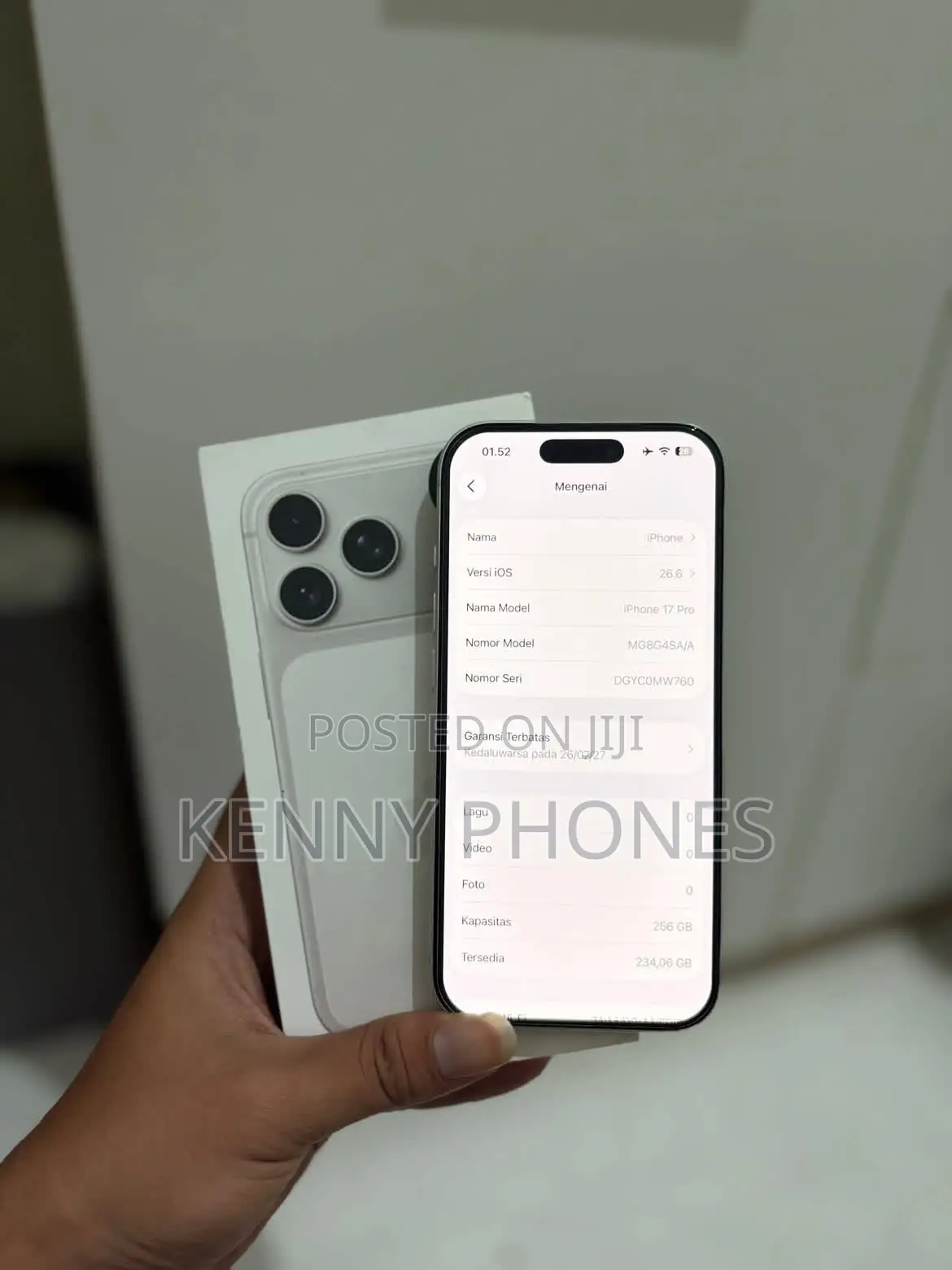 Apple iPhone 17 Pro Max 512 GB White