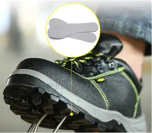 Emporo Steel Toe Safety Boots – Anti-Slip Leather Work Boots