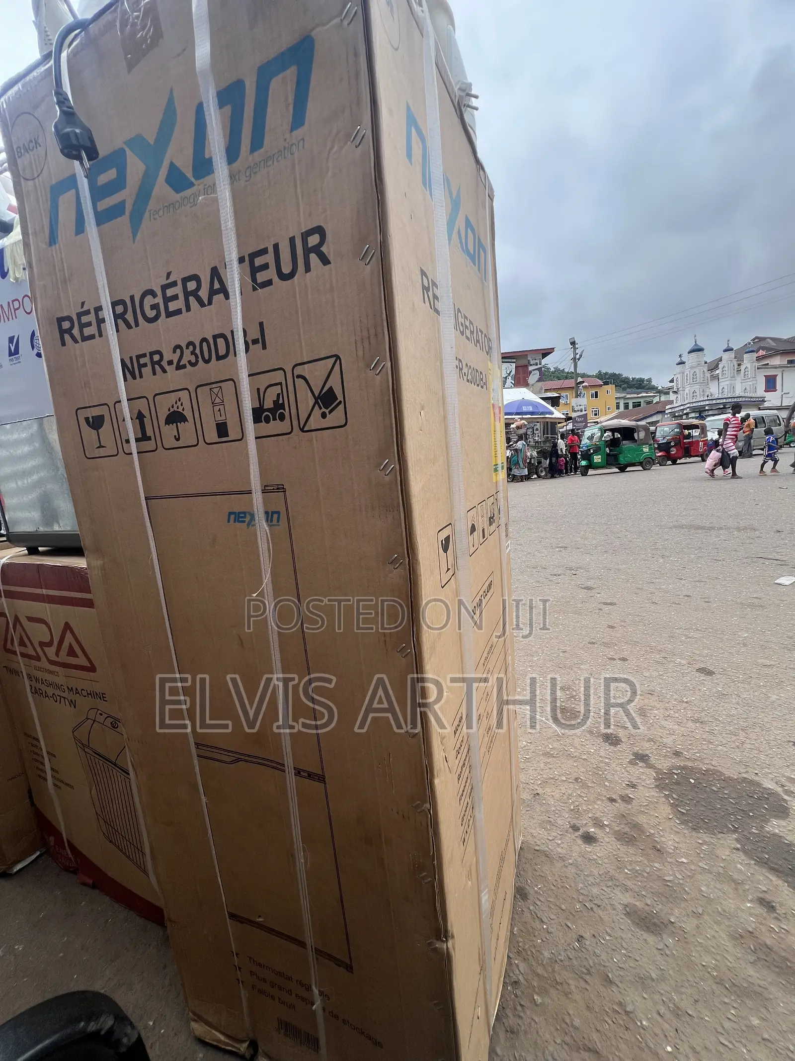 Nexon NFR-230DB-I Fridge+ Big Freezer