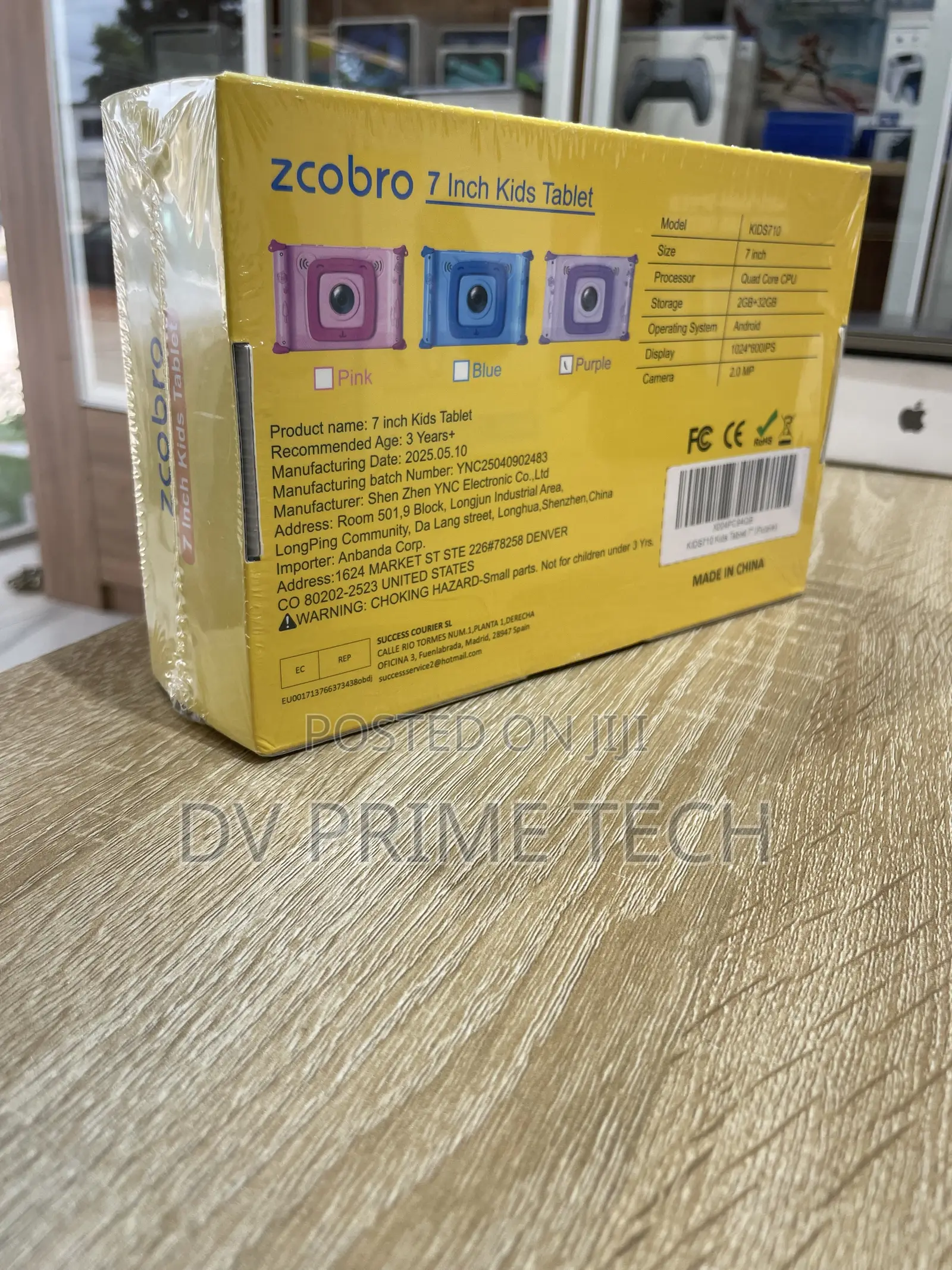 Zcobro Wifi Kid's Tablet With Android System