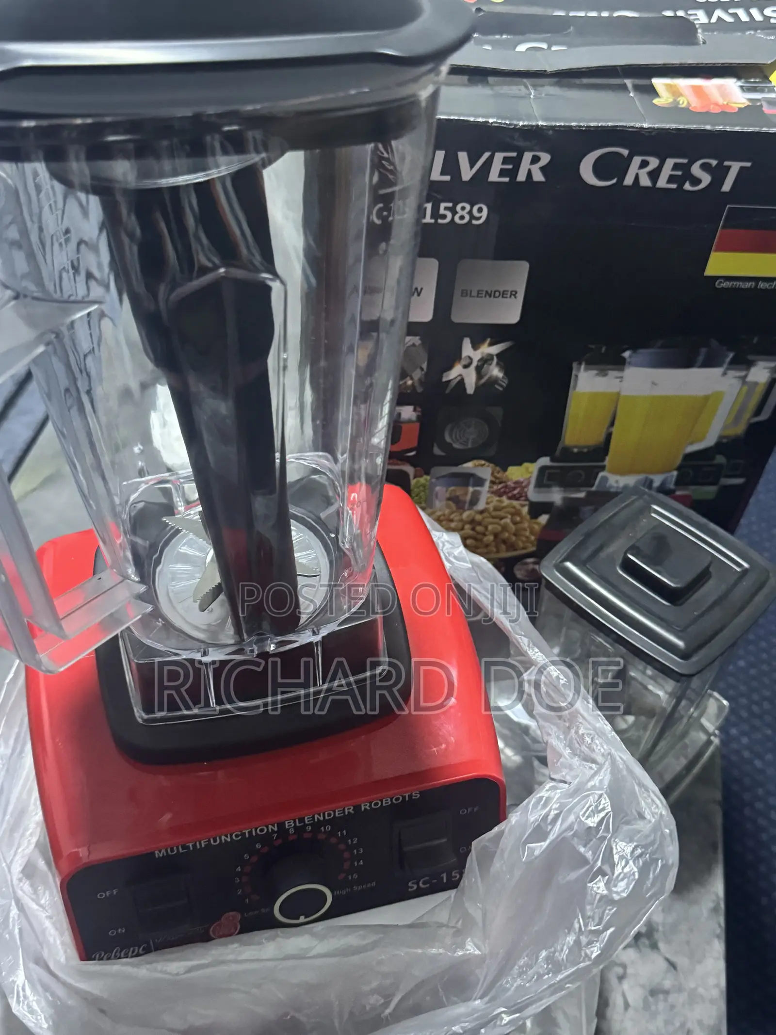 Silver Crest Blender