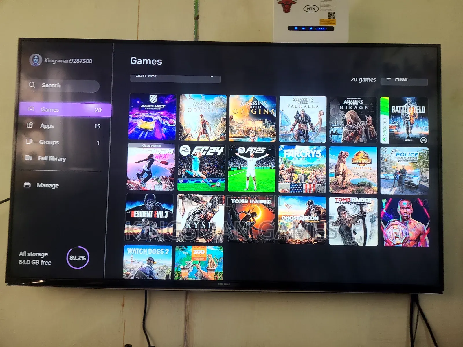 Xbox One S 1Tb With Installed Games