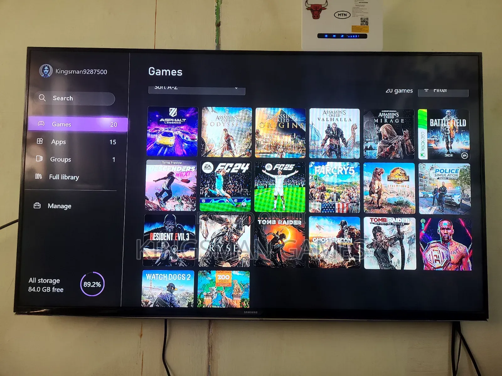 Xbox One S 1Tb With Installed Games