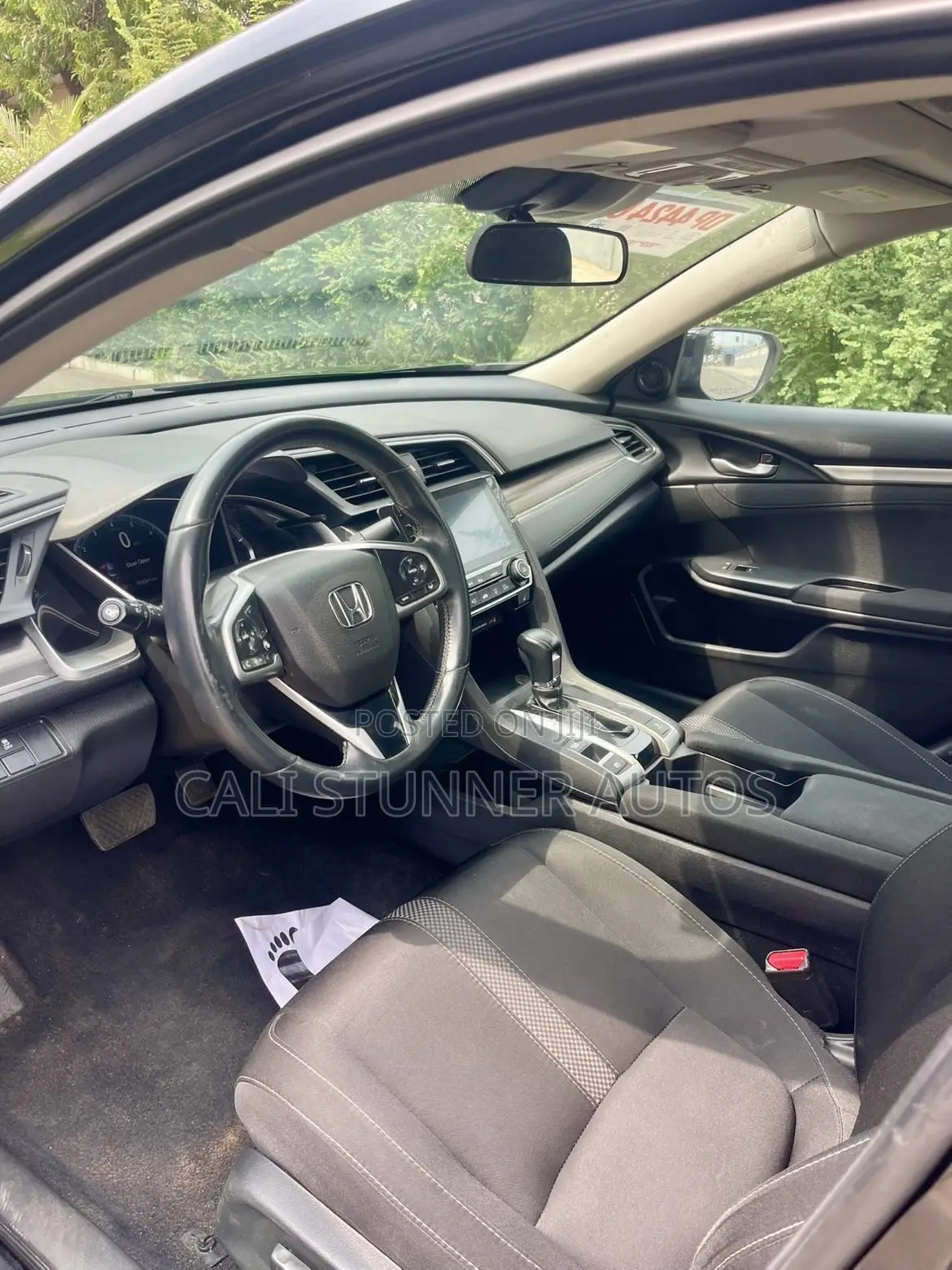 Honda Civic EX-L Sedan 2020 Black