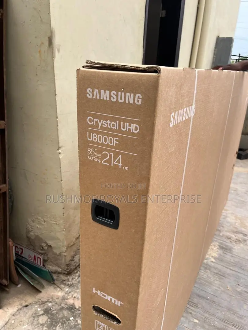 Ultra Sleek, Slim, and Spectacularly Huge Samsung85" U8000f Smart TV