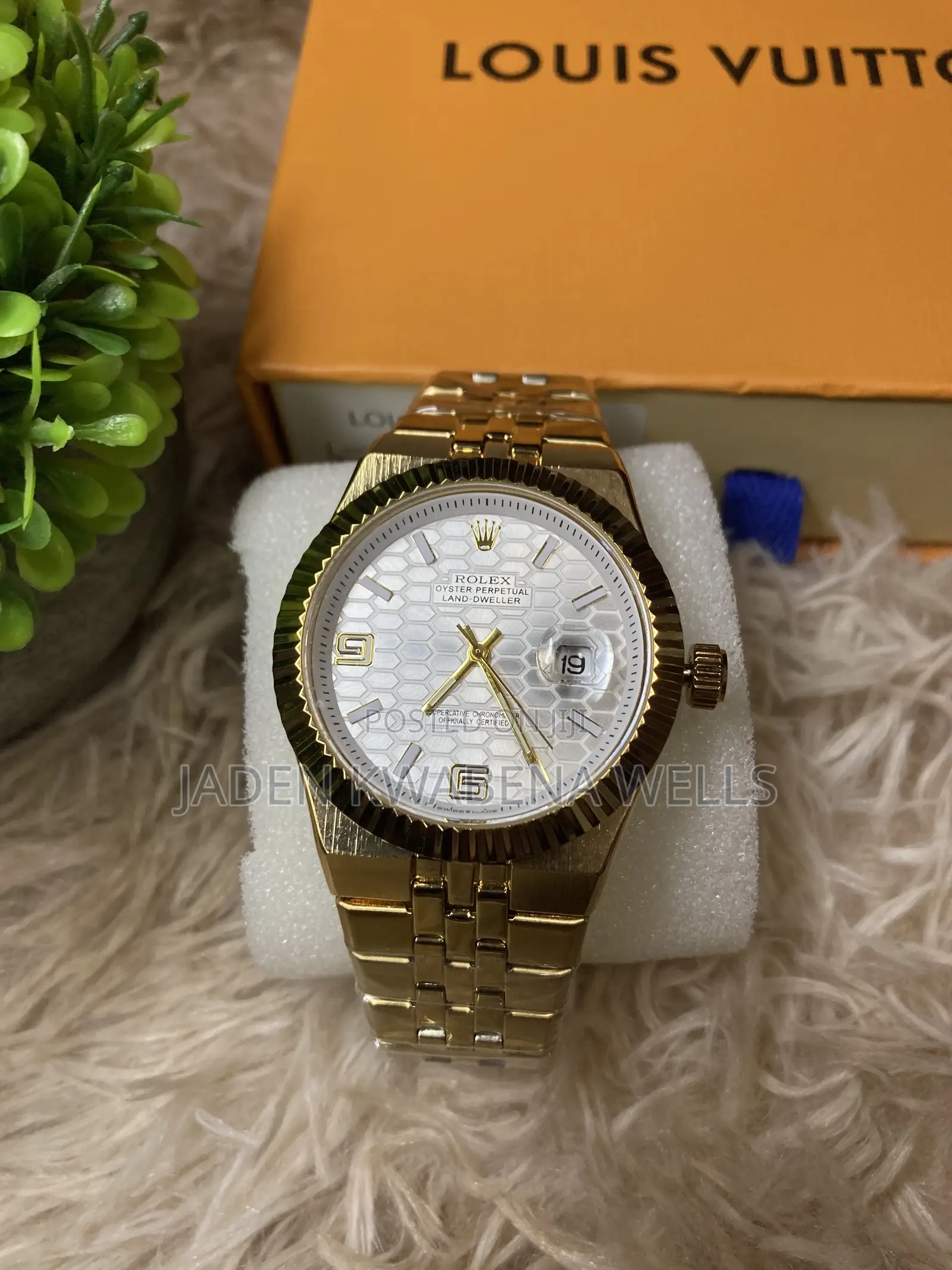 Gold Rolex Land Dweller