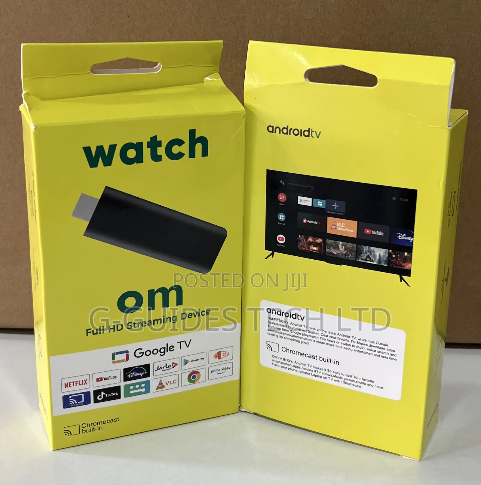 Watch OM Android TV Stick Full HD Streaming Device