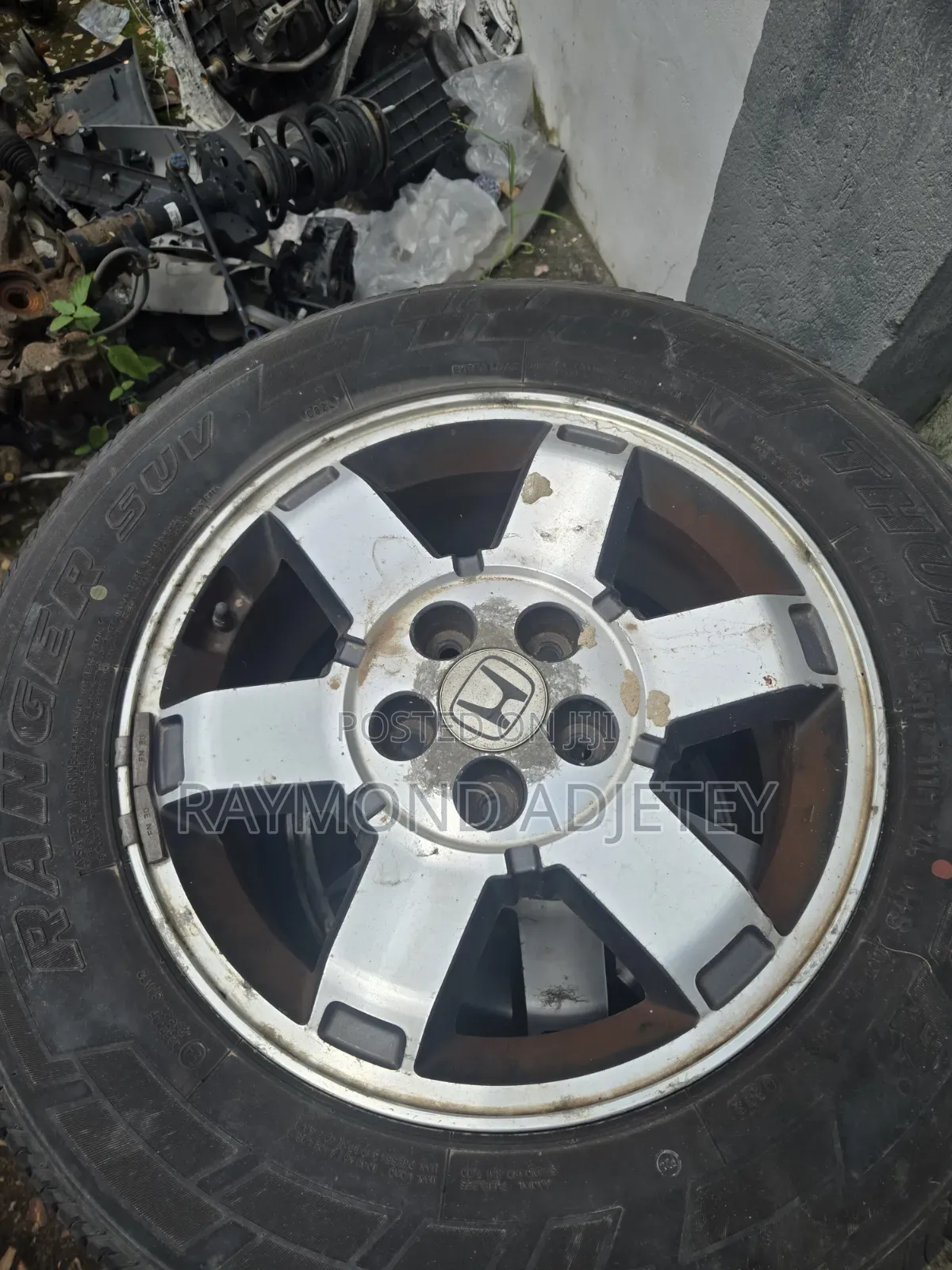 Honda Alloy Rims 17 4set With Tyres