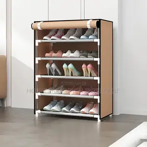 5-Tier Dustproof Shoe Rack