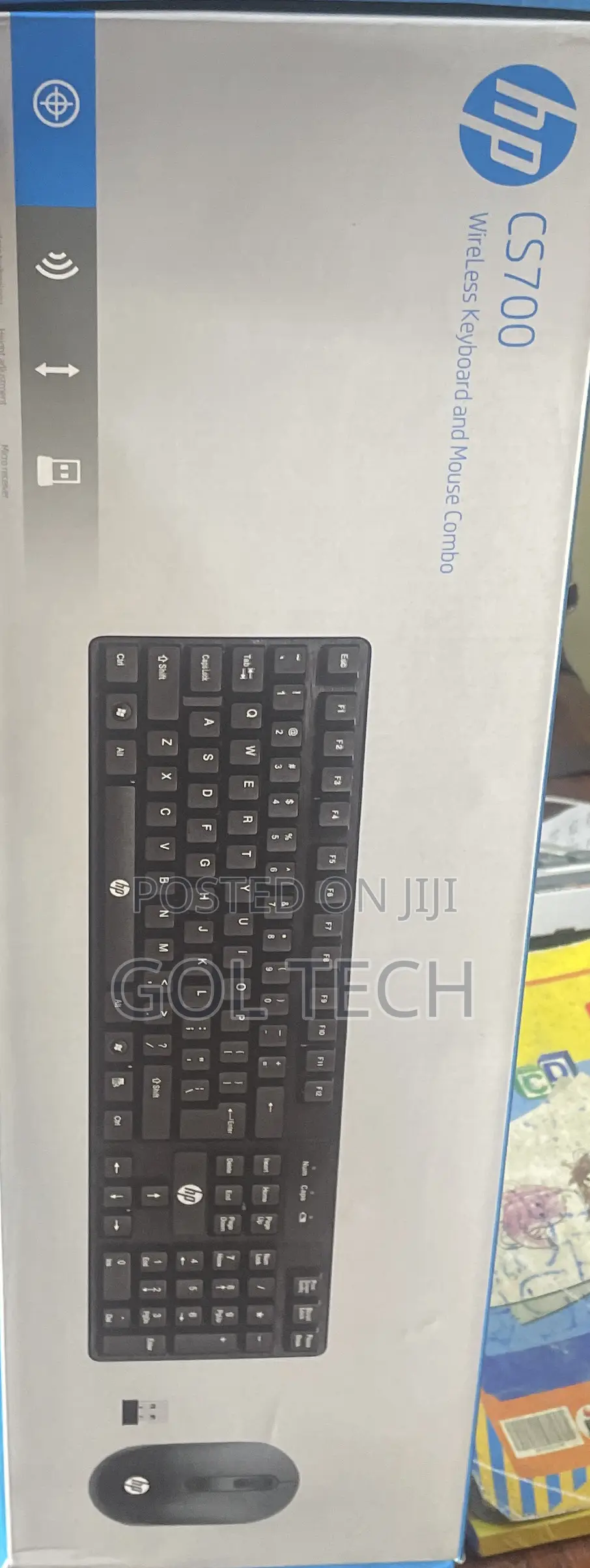 HP CS700 Wireless Keyboard and Mouse Combo
