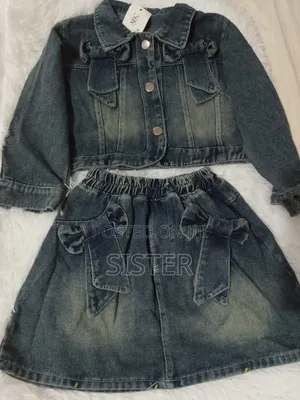 Girls Jeans Top and Down