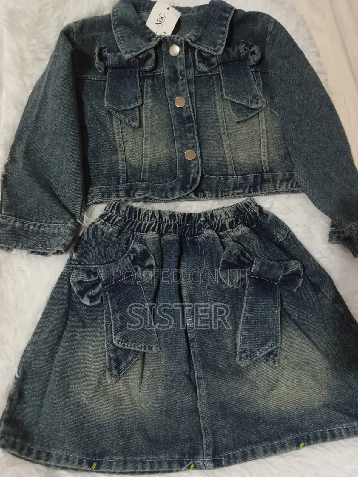 Girls Jeans Top and Down