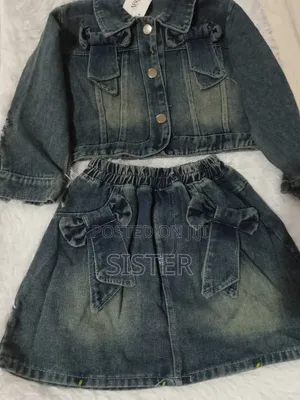 Girls Jeans Top and Down