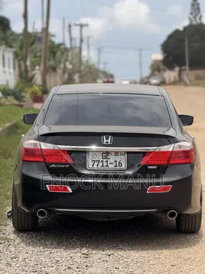 Honda Accord Sport 4dr Sedan (2.4L 4cyl CVT) 2015 Black