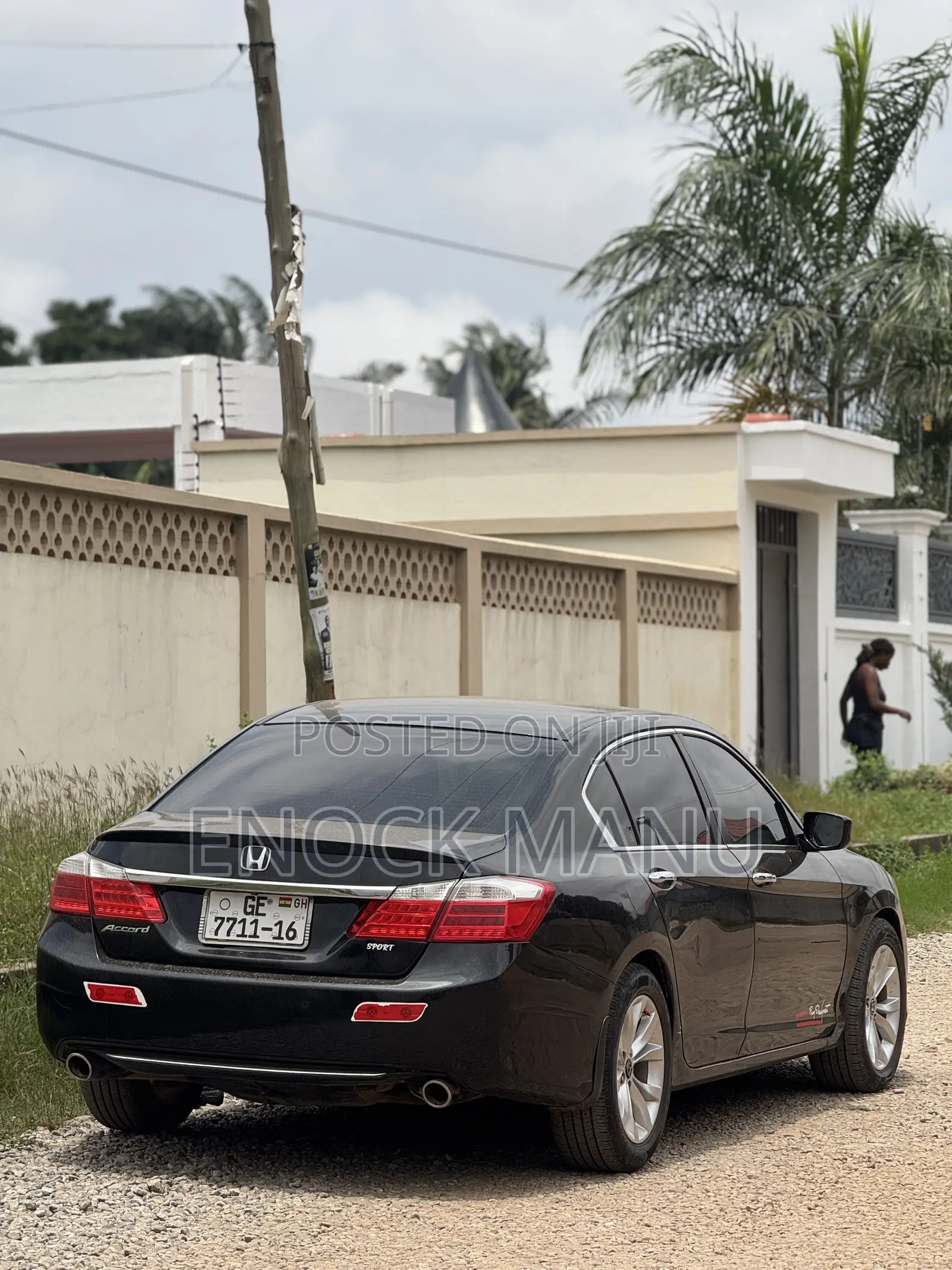 Honda Accord Sport 4dr Sedan (2.4L 4cyl CVT) 2015 Black