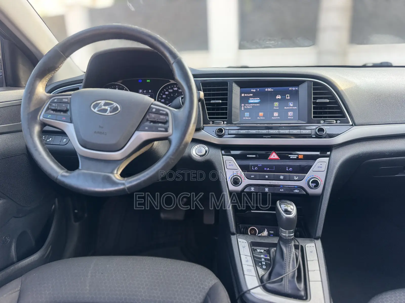 Hyundai Elantra SE Sedan FWD (2.0L 4cyl 6M) 2017 Black