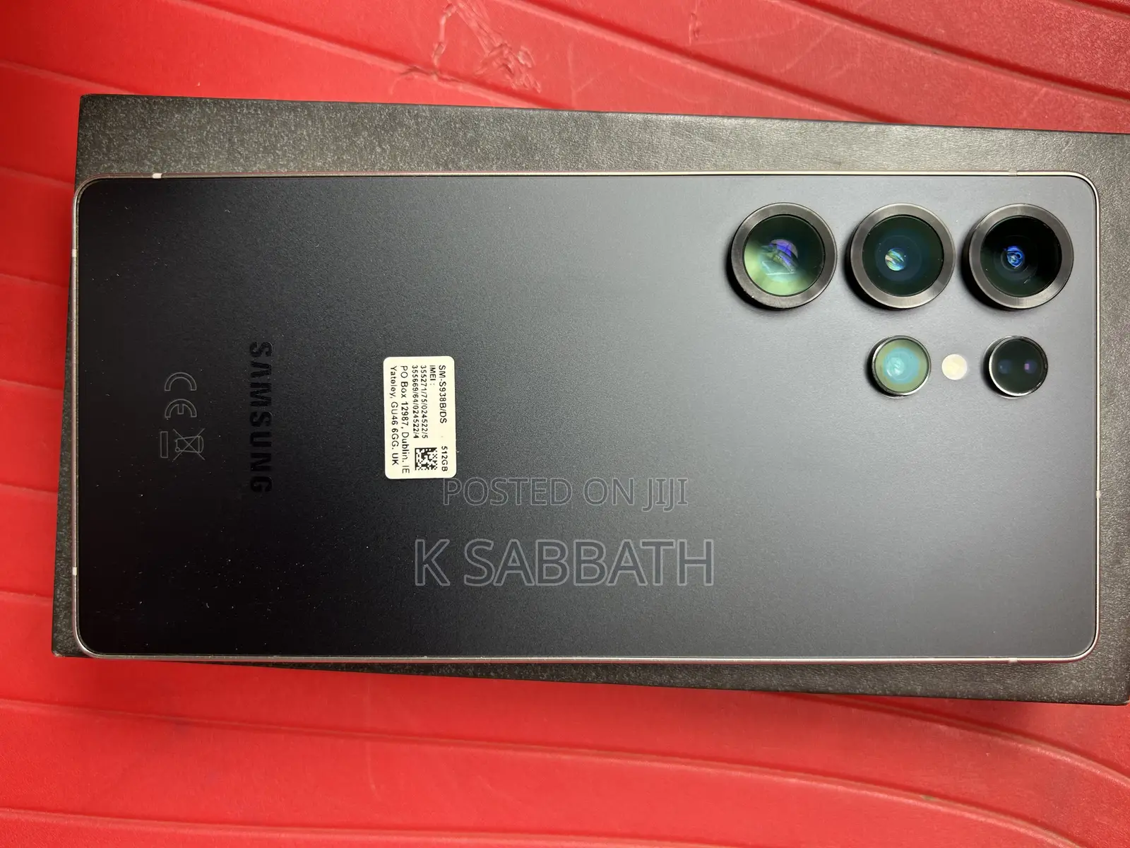 Samsung Galaxy S25 Ultra 512 GB Black