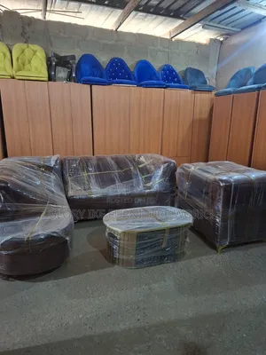 L Shape Sofa With Center Table and One