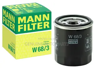 Mann Filter W 68/3 Oil Filter (Toyota, Mazda, Lexus, and More)