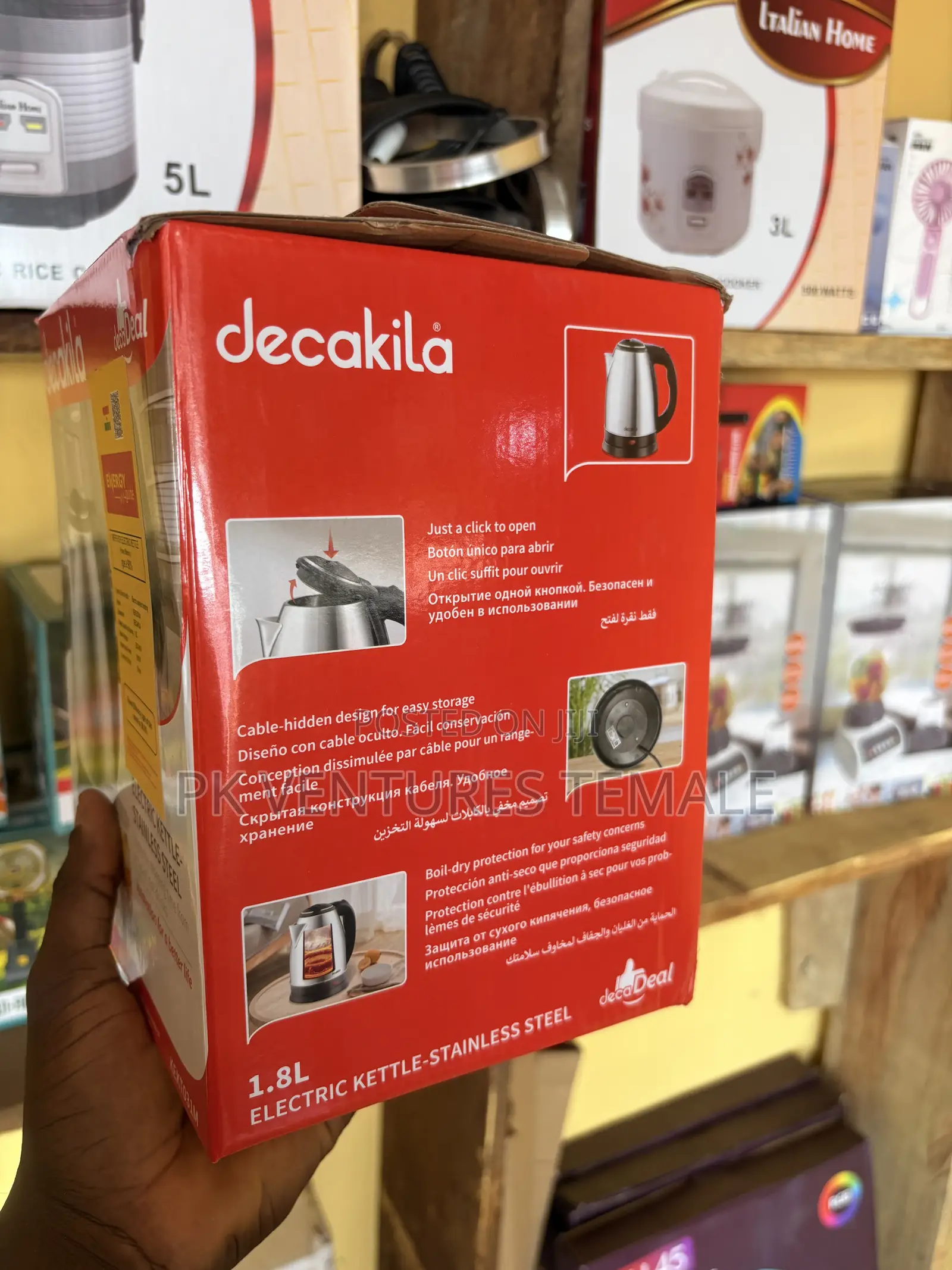 Decakilla 1.8lt Kettle