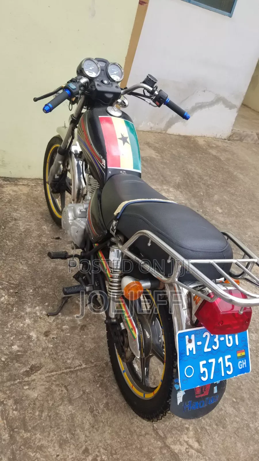 Haojue HJ125-8K 2023 Black