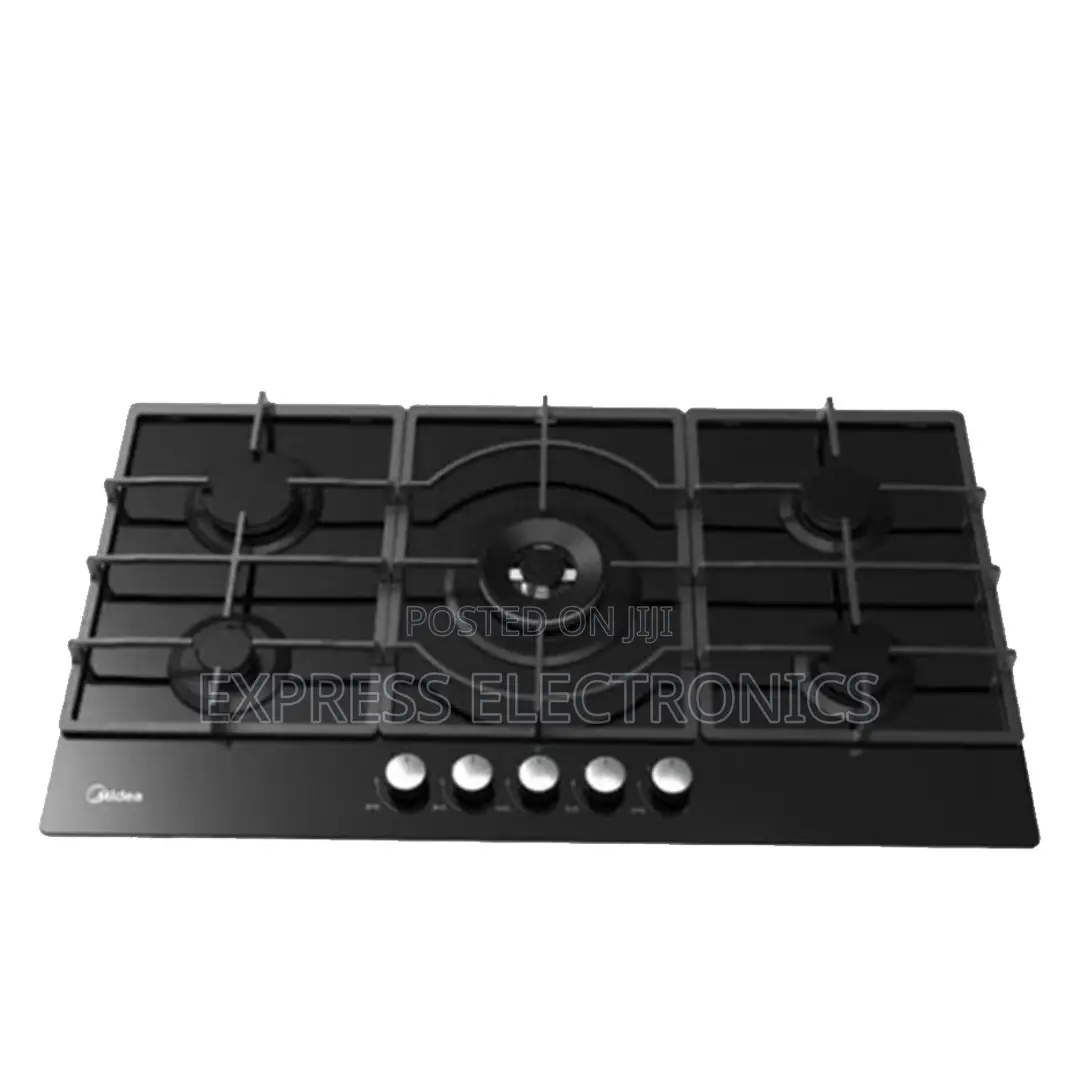 Limited Stock Built-in Gas Hob, 5 Burners, Black MG90GQ095AL1B-BS