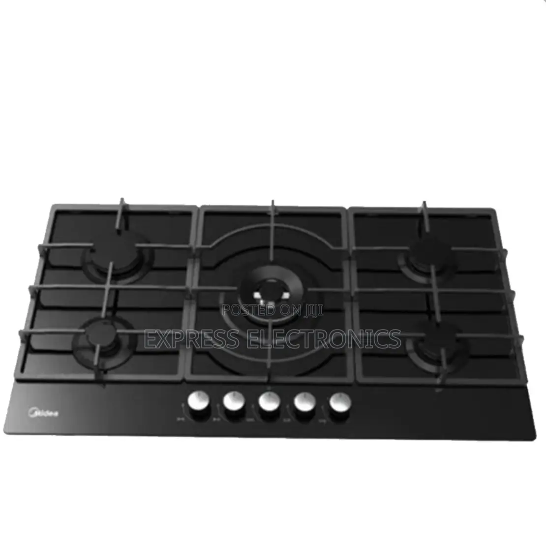 Limited Stock Built-in Gas Hob, 5 Burners, Black MG90GQ095AL1B-BS