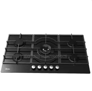 Limited Stock Built-in Gas Hob, 5 Burners, Black MG90GQ095AL1B-BS