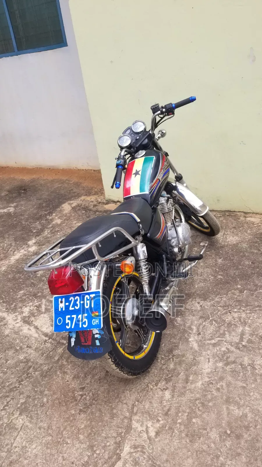 Haojue HJ125-8K 2023 Black