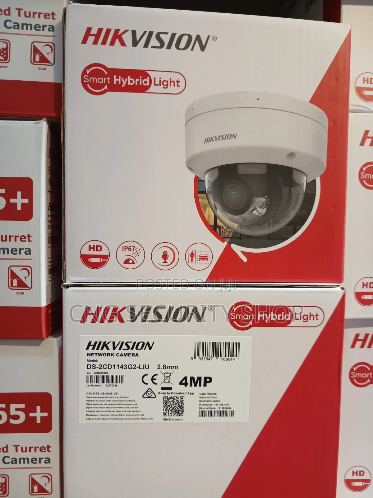 4mp IP Smart Hybrid Light DS-2CD1143G2-LIU