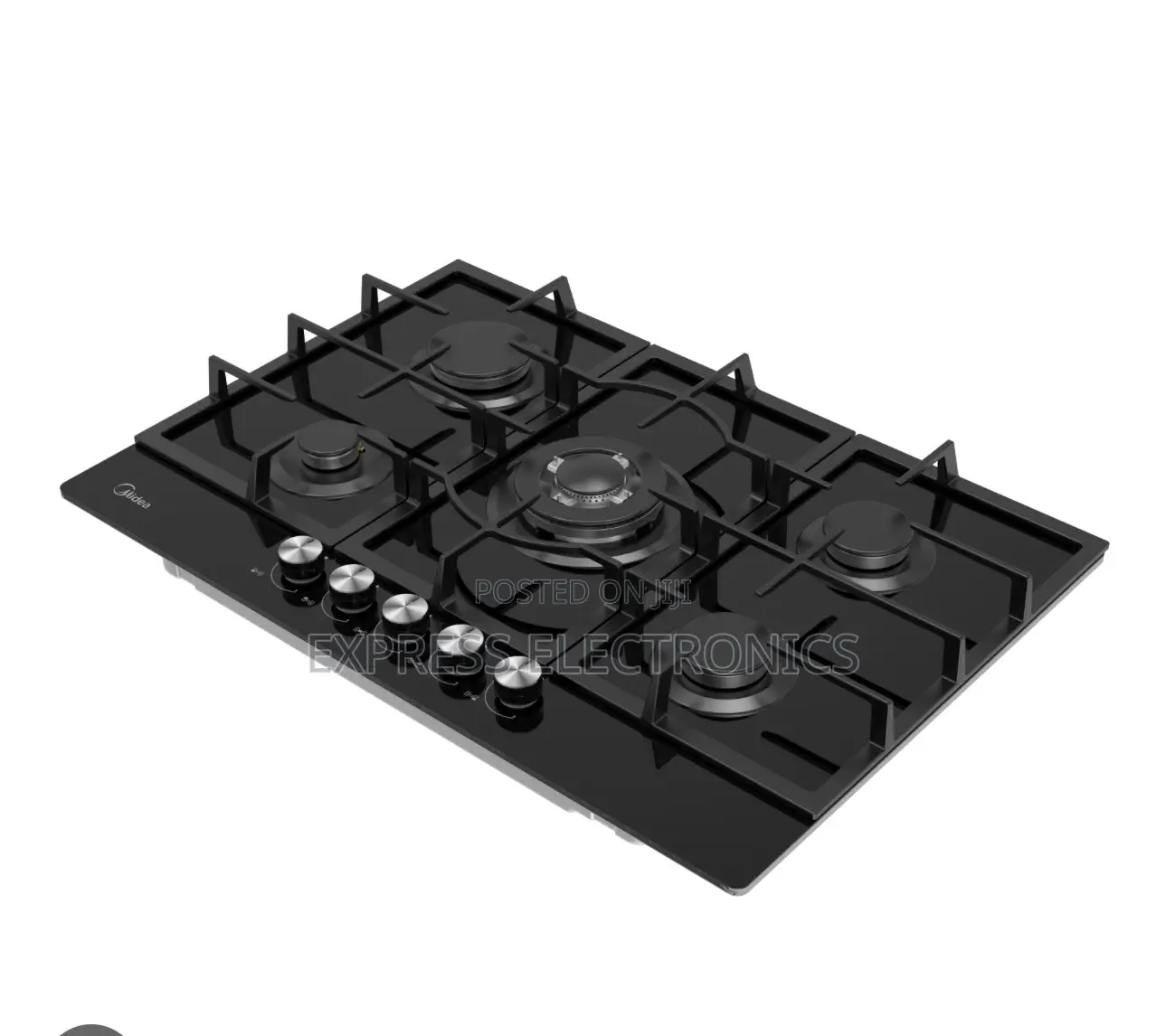 Call and Order Built-in Gas Hob, 5 Burners, Black MG90GQ095AL1B-BS