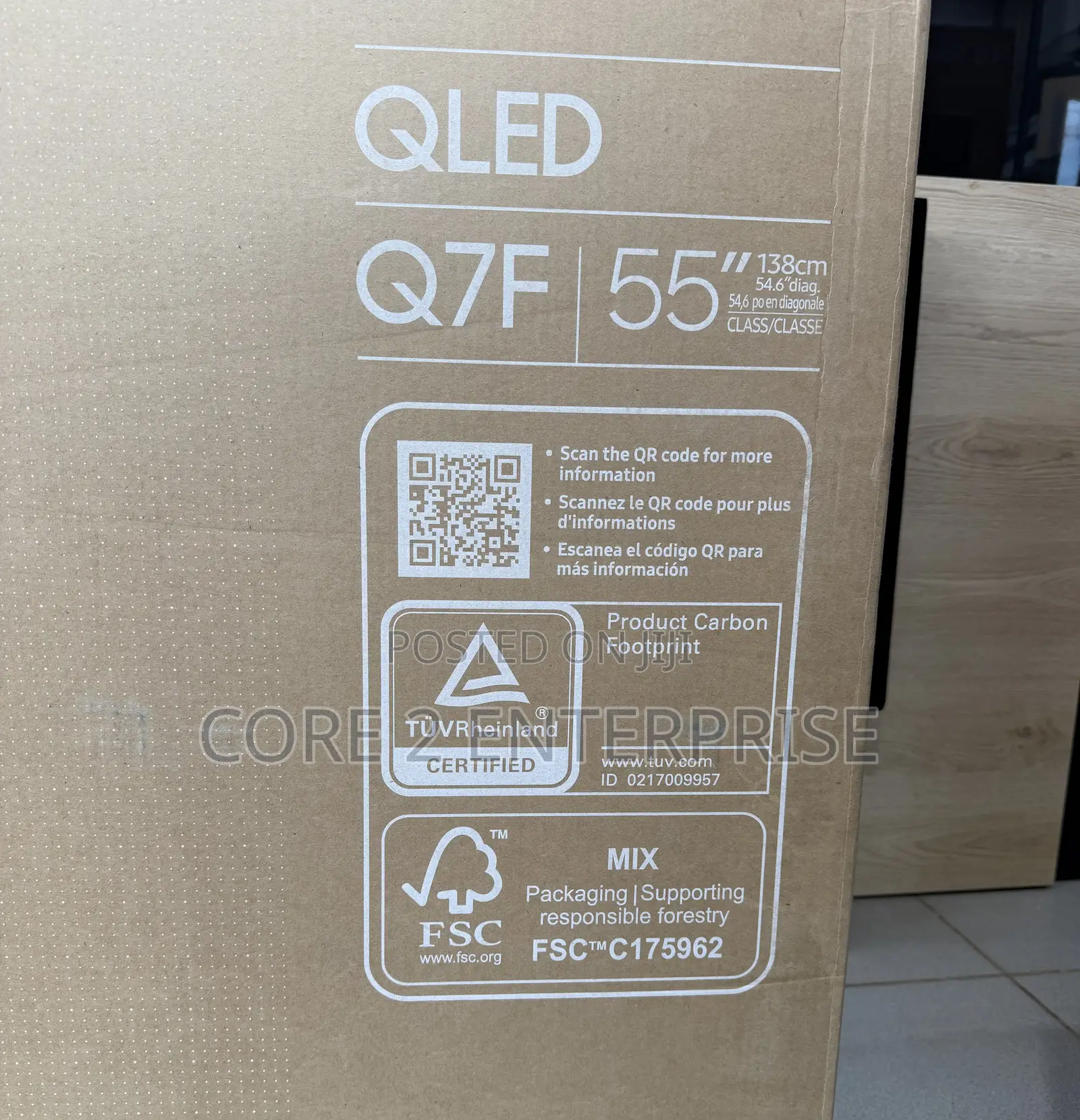 Brand New Samsung 55" Q7F QLED Smart TV