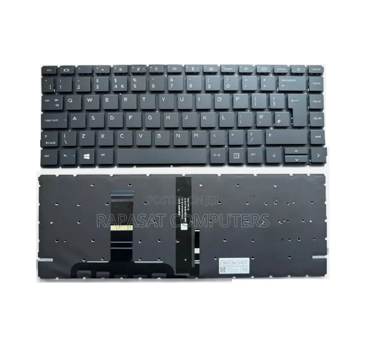 HP 440 G9 445 G9 Backlight Keyboard (UK Layout)