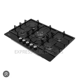 Grab the New Built-in Gas Hob, 5 Burners, Black MG90GQ095AL1B-BS