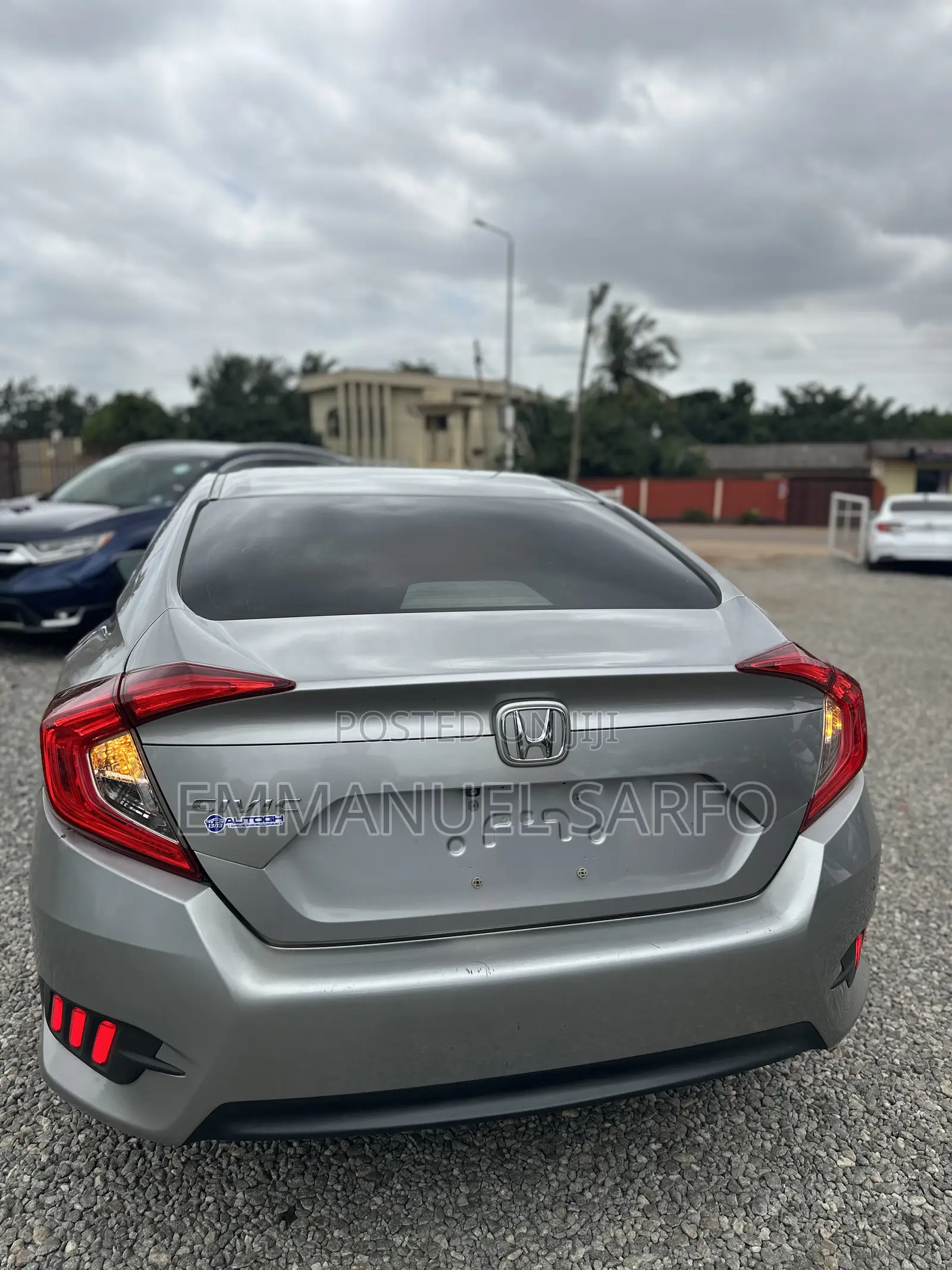 Honda Civic EX 4dr Sedan (1.5L 4cyl) 2016 Black
