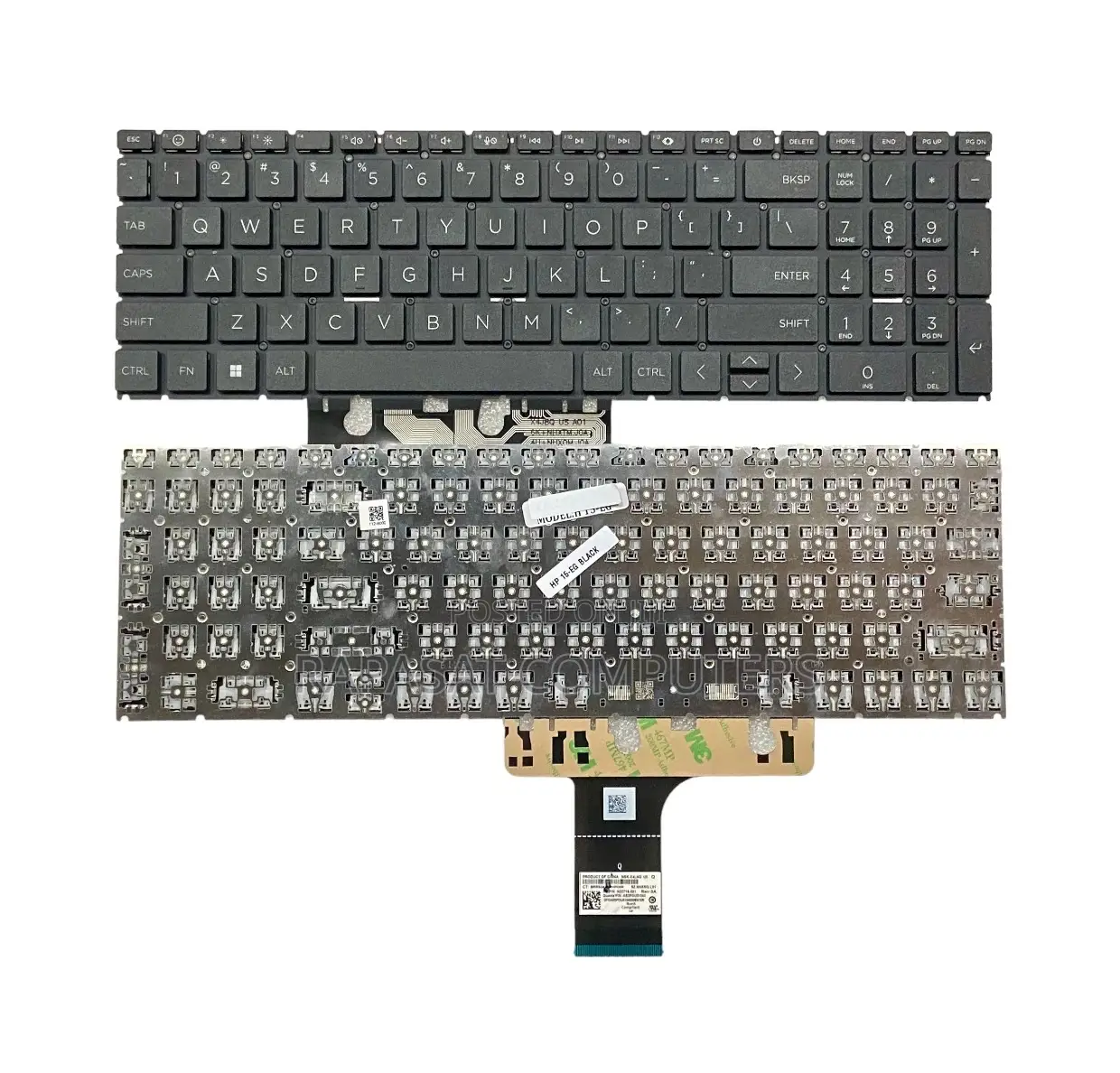 Keyboard for HP Pavilion 15-Eg 15-Eh 15-Fc With Black Keys