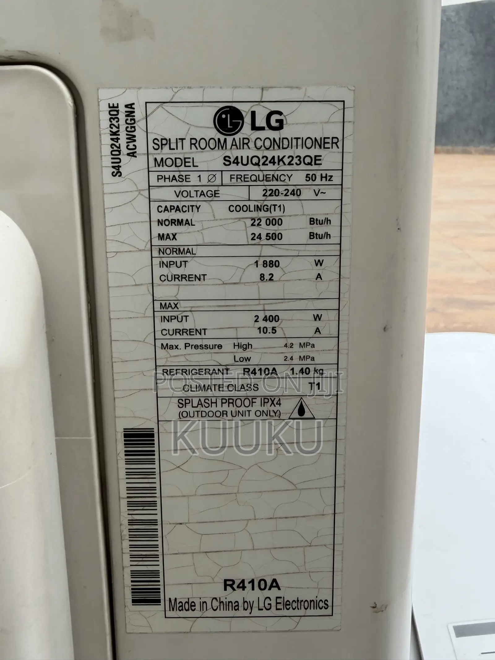 LG AC 2.5 Inverter