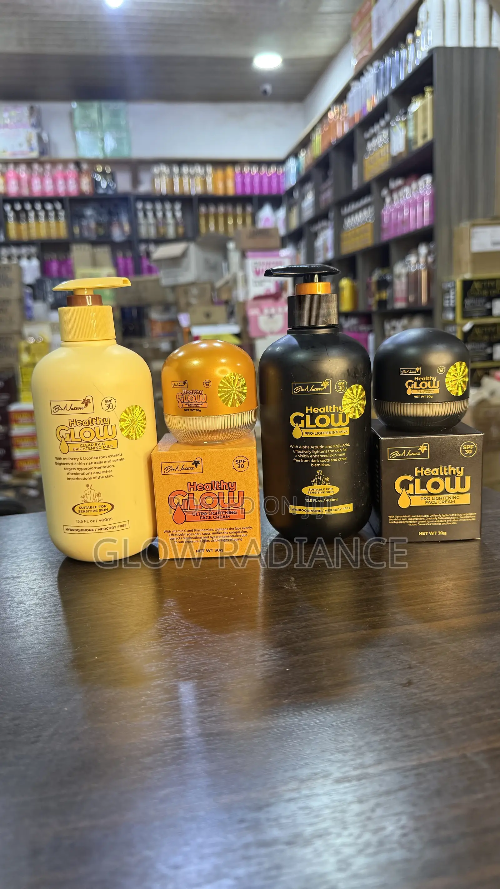 Healthy Glow Lotion and Face Cream