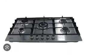 Midea 90cm 5 Burner Gas Hob| Stainless Steel [90G50ME]