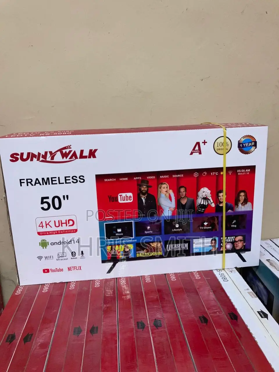 Frameless Smart TV