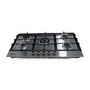 Ultra Modern Midea 90cm 5 Burner Gas Hob| Stainless Steel [90G50ME]