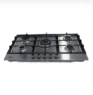 Ultra Modern Midea 90cm 5 Burner Gas Hob| Stainless Steel [90G50ME]