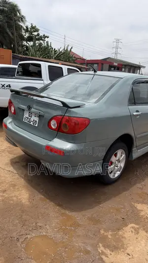 Toyota Corolla S 2007 Gray