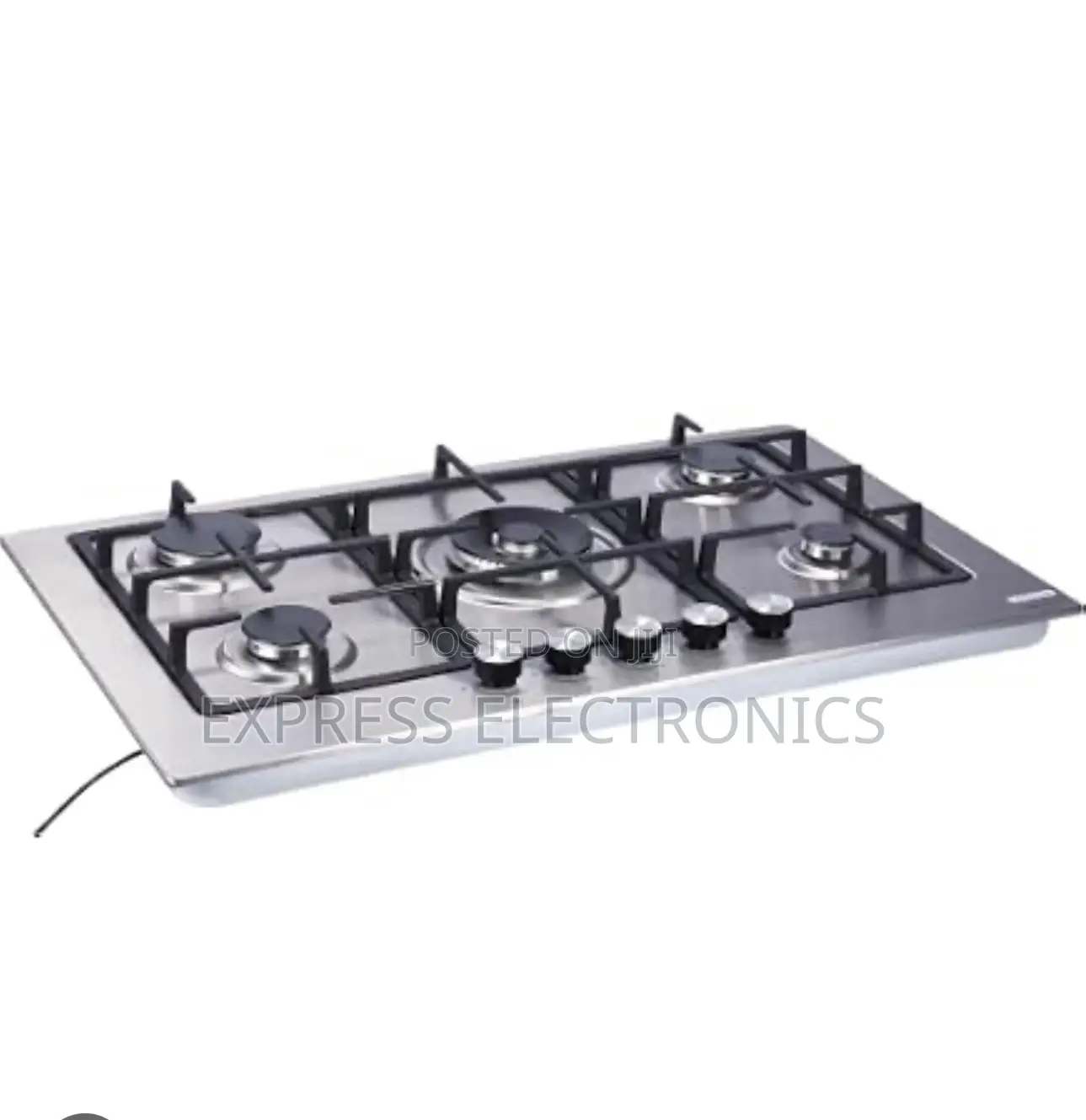 Zealous Sleek Midea 90cm 5 Burner Gas Hob| Stainless Steel [90G50ME]