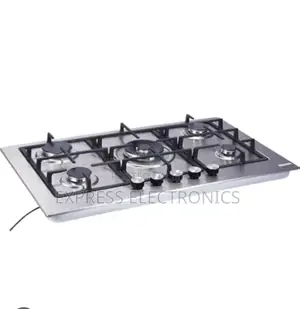 Zealous Sleek Midea 90cm 5 Burner Gas Hob| Stainless Steel [90G50ME]