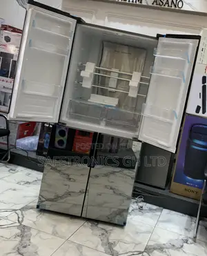 Choose Pearl PF-630MDBG-2GB 4-Door French-Style Refrigerator